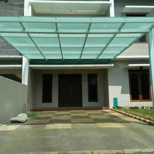 Kanopi Kaca Tempered 10mm di  pacitan