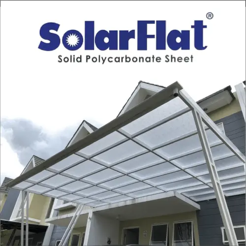 Kanopi Solarflat 3 mm  pacitan